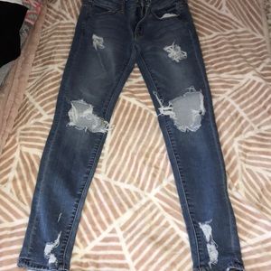 American eagle skinny jeans.